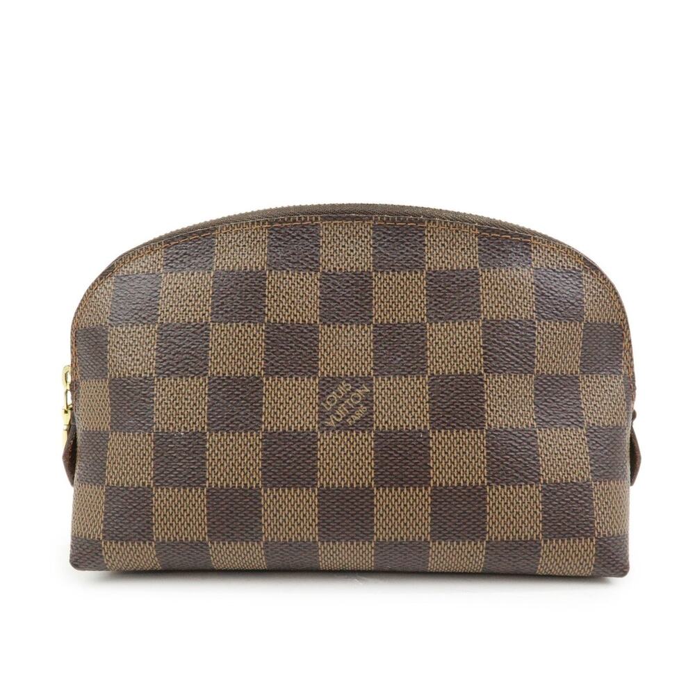 Louis Vuitton Damier Ebene Cosmetic Brown